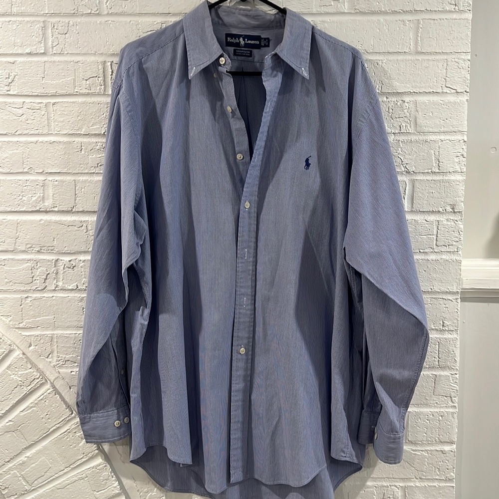 Ralph Lauren Dress Shirt Size 17 34/35